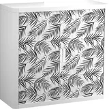 PAPERFLOW easyOffice Black & White Rollladenschrank 60564 2 Fachböden 110,0 x 41,5 x 104,0 cm