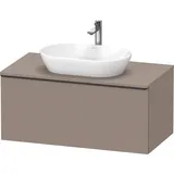 Duravit Waschtischunterschrank 1 Auszug 100 x 45,9 x 55 cm Schwarz Matt