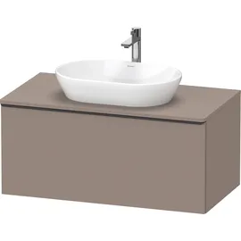 Duravit Waschtischunterschrank 1 Auszug 100 x 45,9 x 55 cm Schwarz Matt