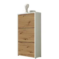 BMG Möbel Schuhkipper »Siena« (Schuhschrank Schuhregal Schrank Garderobe, 3