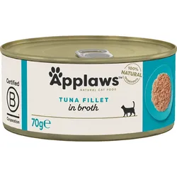 APPLAWS Nassfutter in der Dose mit Thunfischfilets 70 g