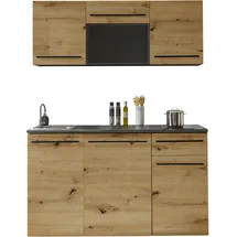 BASIC by Balculina Küchenzeile Jazz 160 cm beige