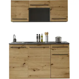 BASIC by Balculina Küchenzeile Jazz 160 cm beige