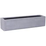 VIVANNO Pflanzkasten Flobo 80 cm x 17 cm x 15 cm Betonoptik Grau