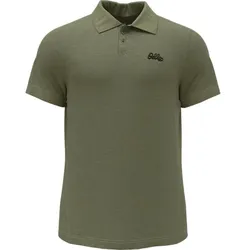ODLO Herren Poloshirt NIKKO, camping green melange, M
