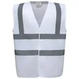 RUSSELL Warnschutz-Weste »High-Vis 2-Bands« Größe XXL weiß