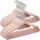 Songmics Kleiderbügel CRF50PK, aus Kunststoff, rosa, 45cm, platzsparend, rutschfest, 50 Stück