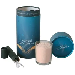 Duftkerzen-Set Lemon Sandalwood Kerzensand Kerzenwachs Granulat mit Dochten