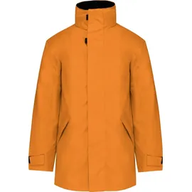 Kariban Herren Parka Kapuzenparka Regenmantel Isolierjacke Winterjacke, Größe:XL, Farbe:Orange - Orange - XL