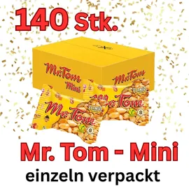 mr. tom minis 140 Mr. Tom Mini Erdnussriegel einzeln verpackt