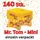 mr. tom minis 140 Mr. Tom Mini Erdnussriegel einzeln verpackt
