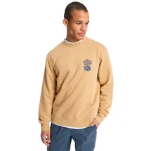 QUIKSILVER Sweatshirt Salt Water Graphic Khaki XL