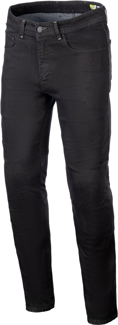 Alpinestars Radium V2 Denim Motorrad Textilhose, schwarz, Größe 32 für Männer