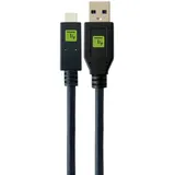 TECHLY USB3.1 Kabel Stecker Typ-A - USB Typ-C Schwarz 0,5 m