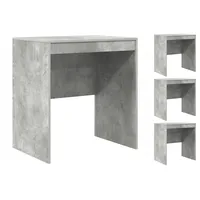 VidaXL Schreibtisch Beton grau MDF mit Betonoptik 70 x