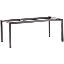 Sieger Tischgestell Ausziehtisch 180-290x100 cm Metall grau