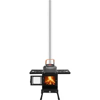 legwfdthy Campingkocher Tragbarer Holzofen Mini