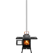 legwfdthy Campingkocher Tragbarer Holzofen Mini