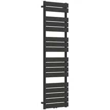 neu.haus Handtuchheizkörper Voss 500 x 1600 mm 844 W schwarz Mittelventil