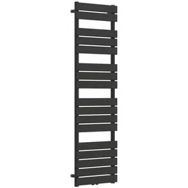 neu.haus Handtuchheizkörper Voss 500 x 1600 mm 844 W schwarz Mittelventil