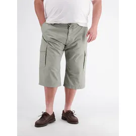 Lerros Cargobermudas LERROS "Lang-Bermuda mit Cargotaschen, grosse Größen", Herren, Gr. 42, tinted grau, 100% Baumwolle, Hosen