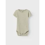 NAME IT Baby - Mädchen Nbfkab SS BODY Noos, Peyote melange), 56 - 56