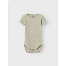 NAME IT Baby - Mädchen Nbfkab SS BODY Noos, Peyote melange), 56 - 56