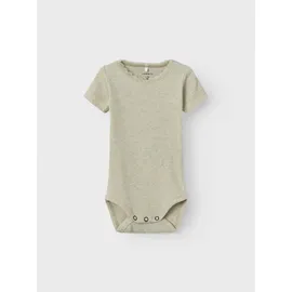 NAME IT Baby - Mädchen Nbfkab SS BODY Noos, Peyote melange), 56 - 56