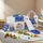 fofetbfo Rutsche 6-in-1 Blau