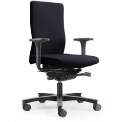 Löffler ergonomischer Bürostuhl mit Taschenfederkern Sitz