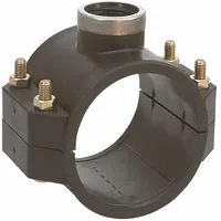 Gebo Gebo-Plast Anbohrschelle IG Ø 63 mm grau