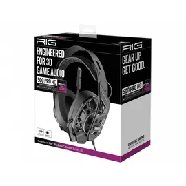 Nacon RIG 500 PRO HC GEN2, Gaming-Headset für PS4/PS5/XBX/XB1/SWITCH/PC, schwarz