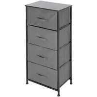 ML-Design Schubladenschrank 45 x 94 x 30 cm Grau