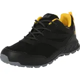 Jack Wolfskin Woodland Texapore Low Wanderschuhe - Black / Burly Yellow Xt - EU 35