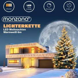 DEUBA LED Lichterkette 7 m Weiß