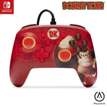 PowerA Verbesserter kabelgebundener Controller für Nintendo Switch, Donkey Kong Flex