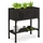 Relaxdays Hochbeet 80 x 60 x 80 cm Schwarz
