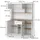 Vicco Küchenbuffet Pure 120,2 x 40,5 cm Weiß/Artisan