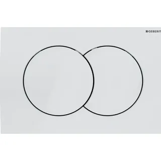 Geberit Delta01 - Bedienung der Spülung, Alpinweiß 115.107.11.1