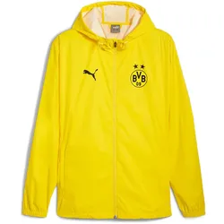 PUMA BVB Borussia Dortmund Training Allwetterjacke Herren 01 - faster yellow/puma black L