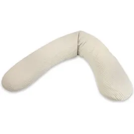 Theraline Stillkissen 190 cm Musselin Sandbeige