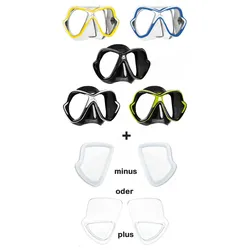 Mares X-Vision Tauchermaske New2014 mit Sehhilfe