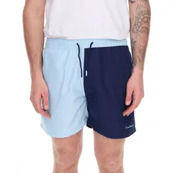 Pierre Cardin Herren Schwimm-Hose Badehose modische Schwimm-Shorts LA205027 Blau - S