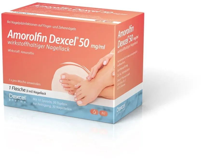 AMOROLFIN AMOROLFIN Dexcel gegen Nagelpilz 50 mg/ml wirkstoffhaltiger Nagellack 003 l