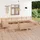 vidaXL Garten-Lounge-Set 12-tlg. Kiefer braun