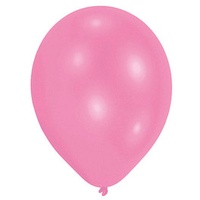 amscan® Luftballons rosa, 25 St.