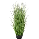 Beliani Kunstpflanze Grass 120 cm Grün