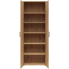 milino Mehrzweckschrank 70 x 195 x 40 cm Eiche Artisan