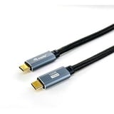 Equip 128357 USB 3.2 Gen 2 C-auf-C-Kabel, M/M, 2,0 m, PD100W , 4K/60Hz, 10Gbps