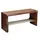 Massivmoebel24 Schuhbank Akazie 81 x 30 x 40 cm braun lackiert / braun
